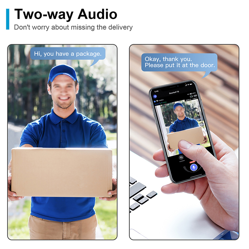 WiFi Smart Video Doorbell Came - Smart Home Video Doorbell App recension och pris