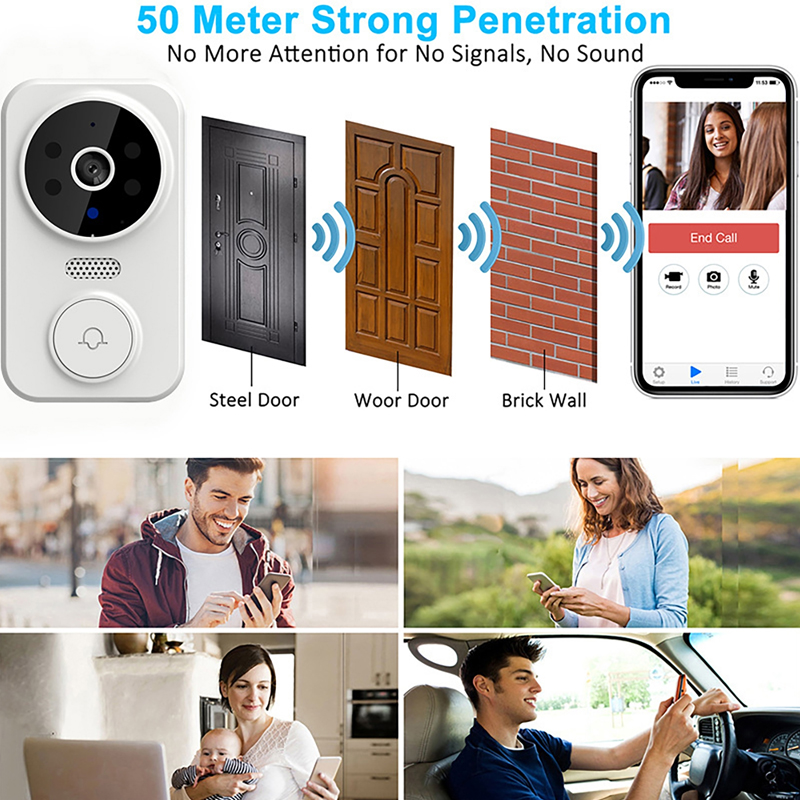 WiFi Smart Video Doorbell Came - Smart Home Video Doorbell App recension och pris