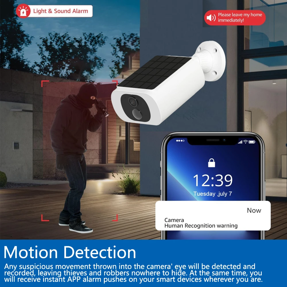 5MP Tuya Smartlife Outdoor Sol - Smart Home Wiser recension och pris