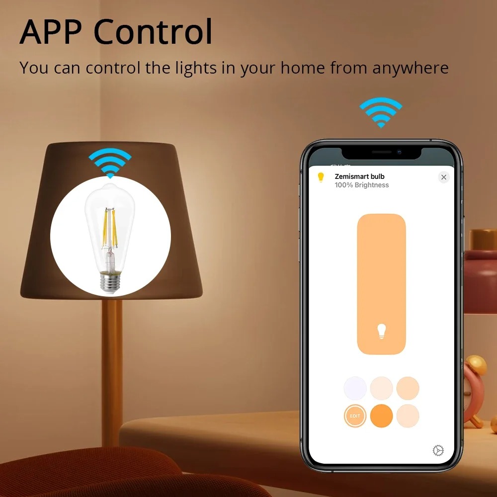 Zemismart Matter WiFi Smart Le - Alexa Compatible Bulb recension och pris