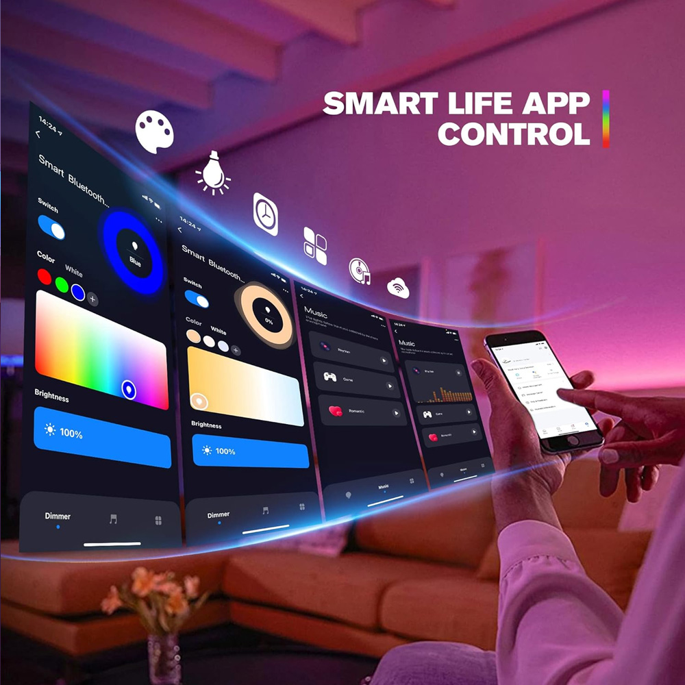 Tuya Zigbee Smart LED Controll - Alexa Compatible Bulb recension och pris