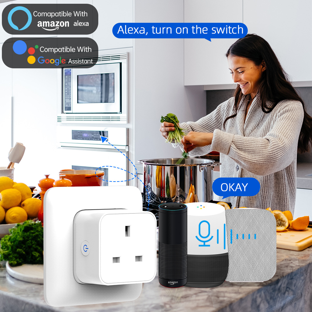 Tuya Smart Socket 16A/20A WiFi - Smart Home Wiser recension och pris