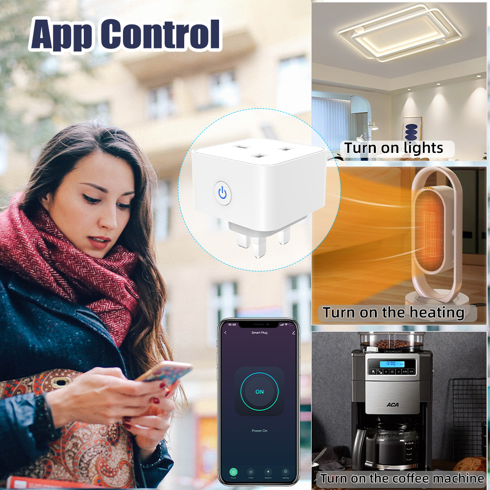Tuya Smart Socket 16A/20A WiFi - Smart Home Wiser recension och pris