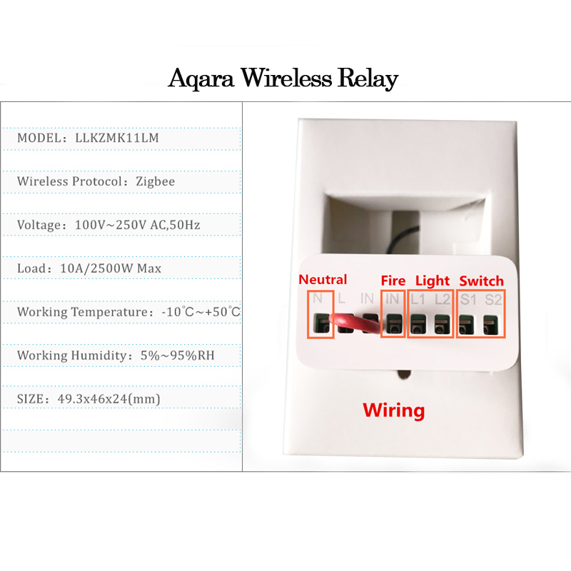 Original Aqara Smart Two-way C - Smart Home Xiaomi 2 recension och pris