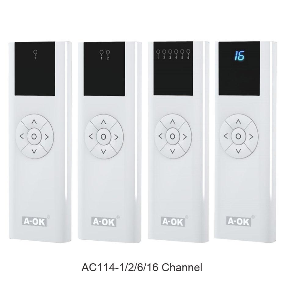 A-OK RF433 Remote Controller A - Curtain Motor recension och pris