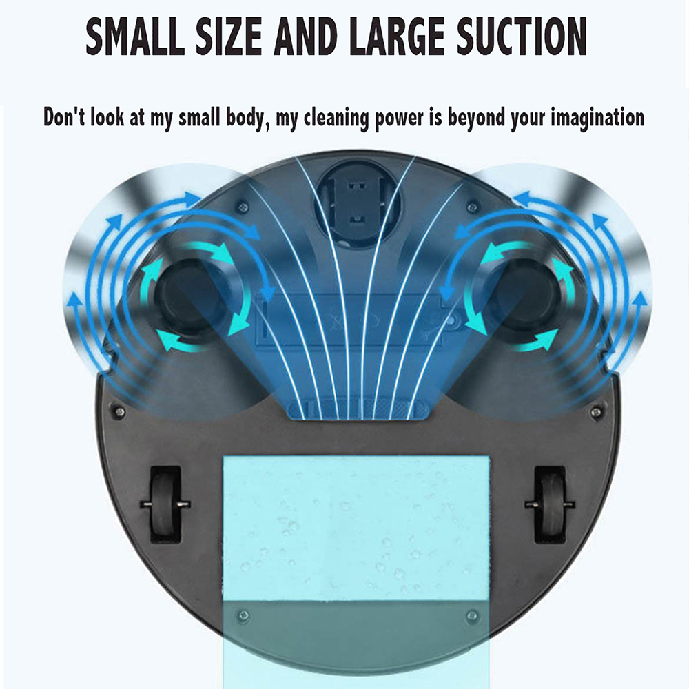 NEW 3 In 1 Smart Sweeping Robo - Vacuum Cleaner Smart Home recension och pris