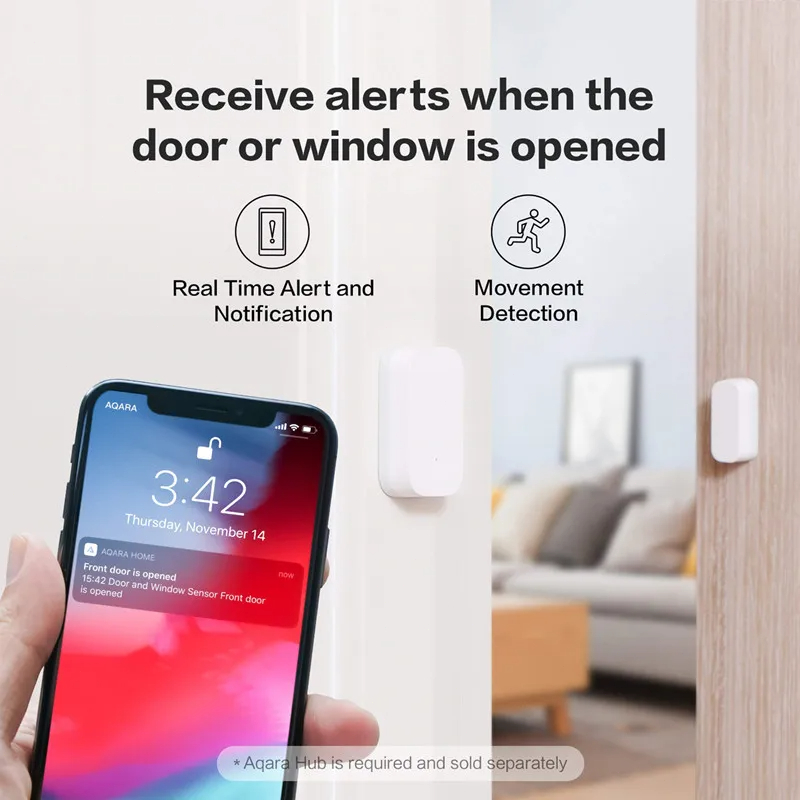 Aqara Door Window Sensor Zigbe - Smart Home Xiaomi 2 recension och pris