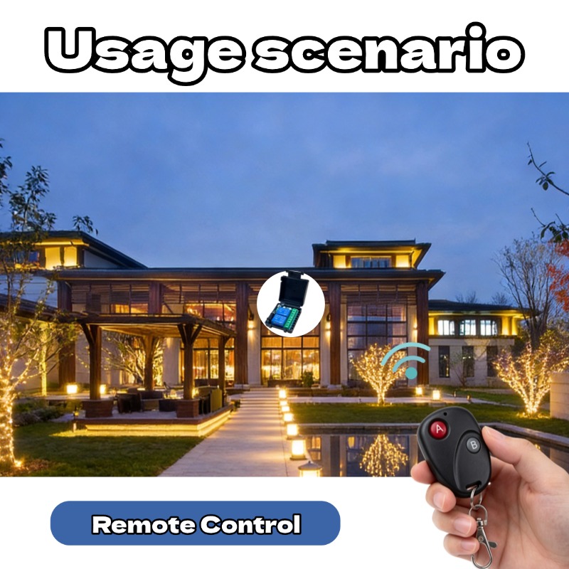 AC 220V RF433 Remote Control S - Curtain Motor recension och pris