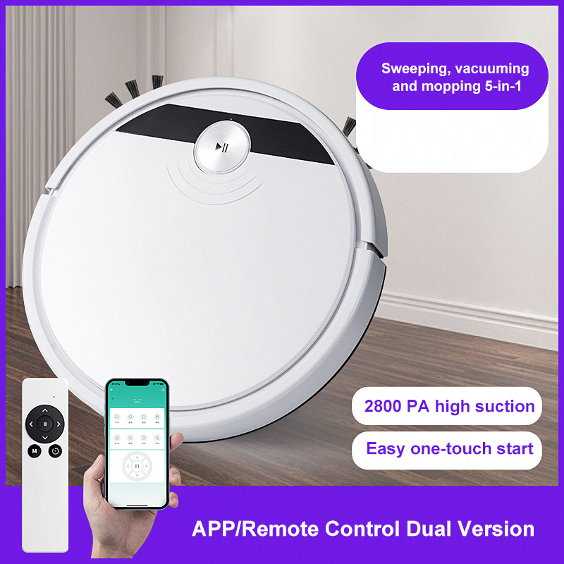 NEW 2800PA 3-in-1 RS800 With R - Vacuum Cleaner Smart Home recension och pris
