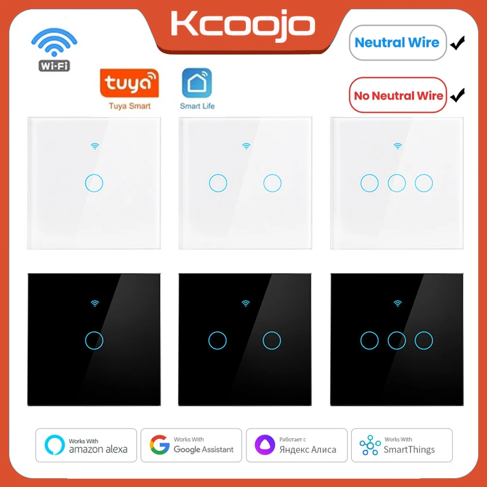 Tuya Wifi EU Smart Switches 1/ - Smart Home Ac recension och pris