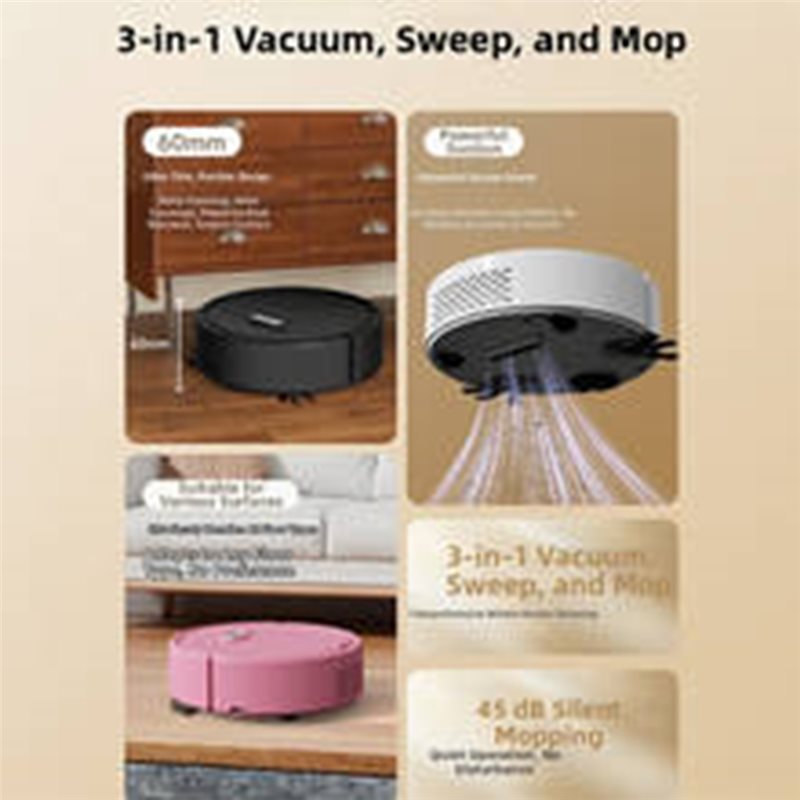 A65T-Automatic Strong Low Nois - Vacuum Cleaner Smart Home recension och pris