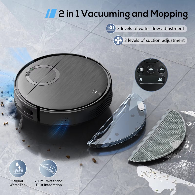 Multifunctional Aspirateur Mop - Vacuum Cleaner Smart Home recension och pris