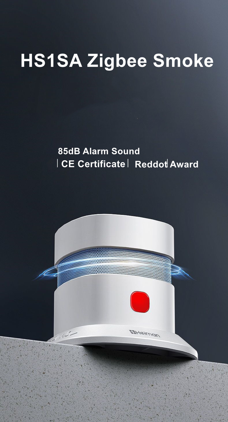 Tuya Smart Zigbee Smoke Detect - Smart Smoke Detector recension och pris