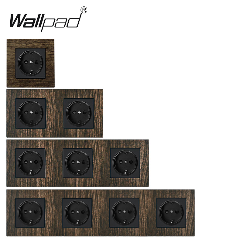 Wood Design EU Socket Wallpad  - Smart Home Or Smart Home recension och pris