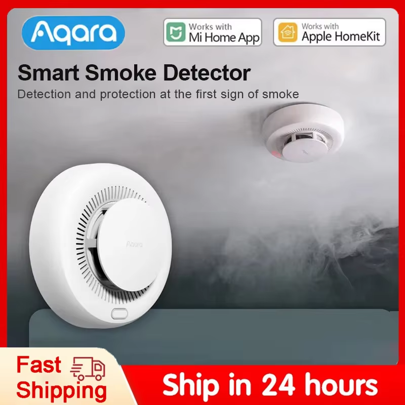 Aqara Smoke Detector Sensor Fi - Smart Smoke Detector recension och pris