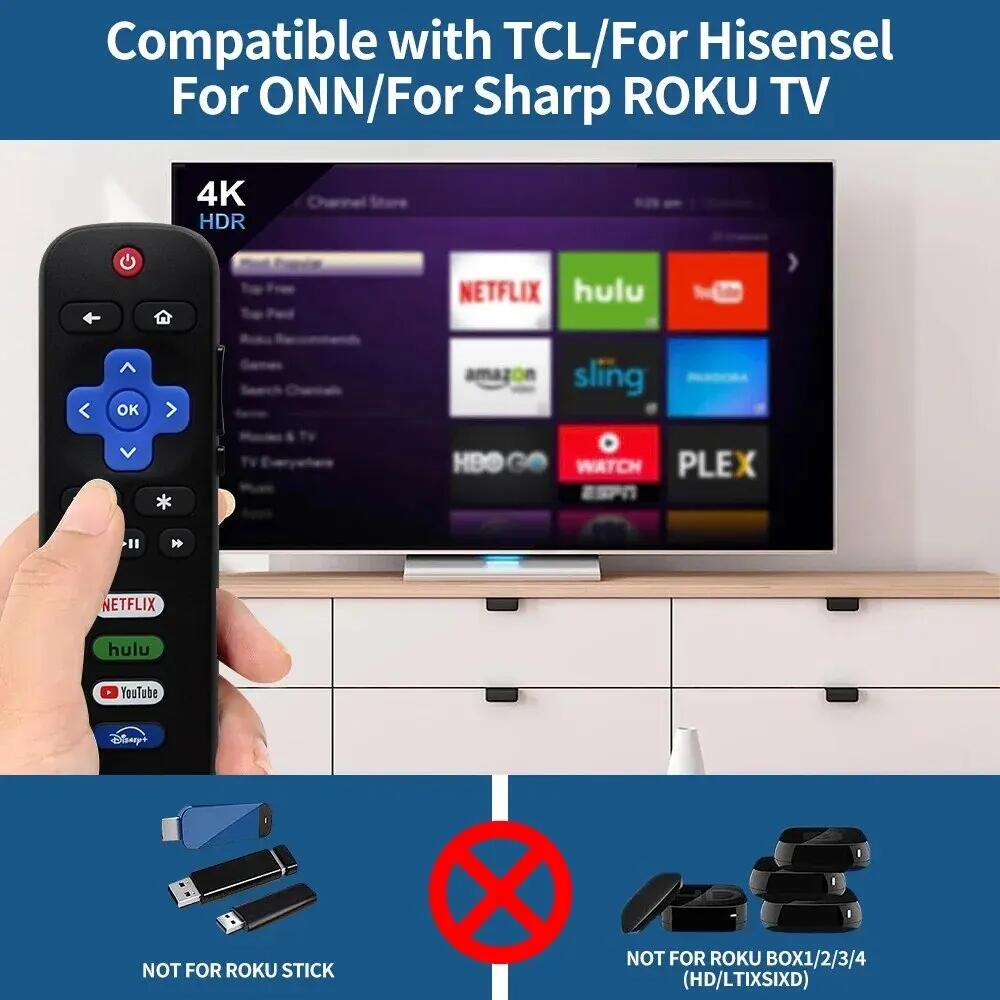 Universal RC280A TV Remote Not - Smart Home Roku recension och pris