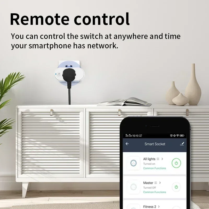 16A Brazil WiFi Smart Socket S - Smart Wall Socket recension och pris