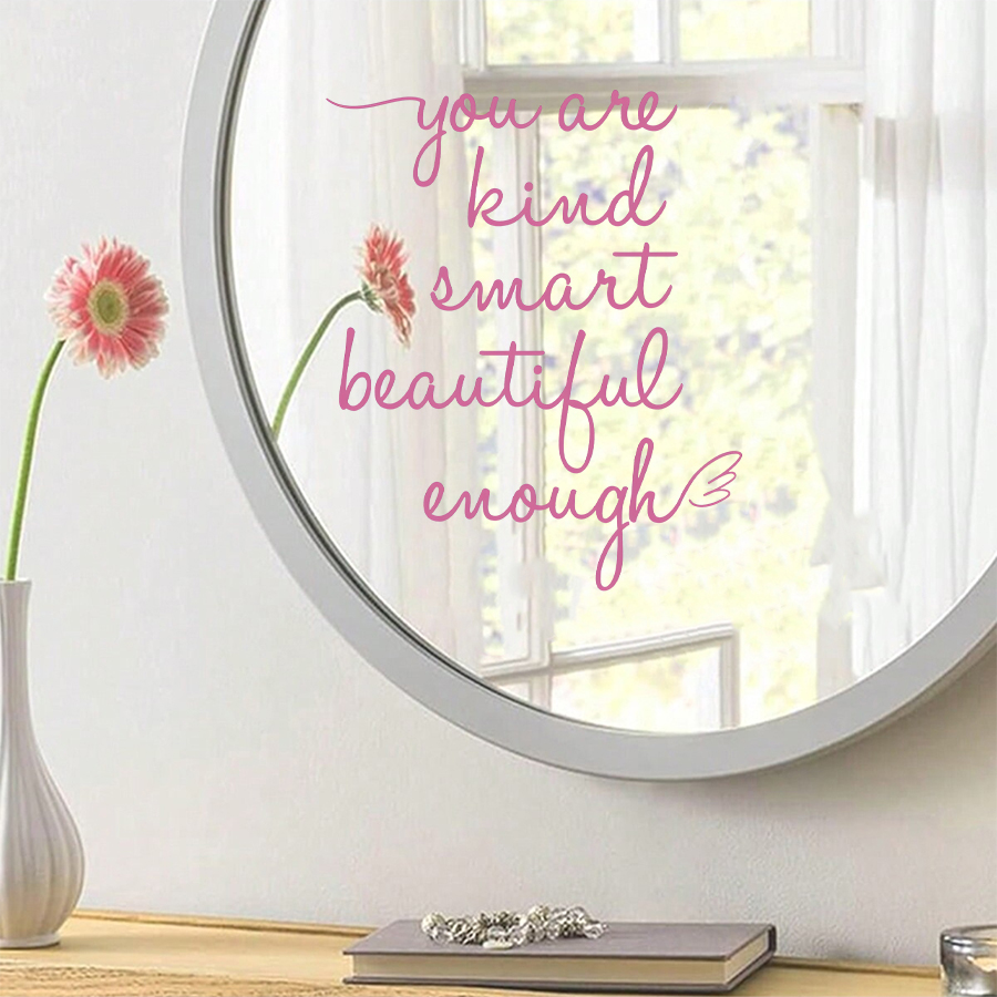 Inspirational Quote Mirror Dec - Smart Home Quotes recension och pris