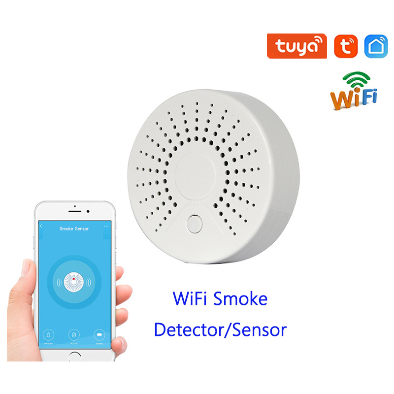 Tuya WiFi Smart Home Smoke Det - Smart Smoke Detector recension och pris