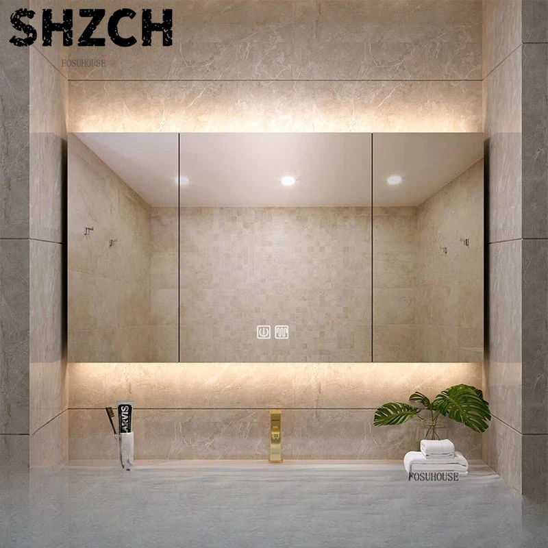 Modern Thickened Bathroom Mirr - Smart Home Integration recension och pris