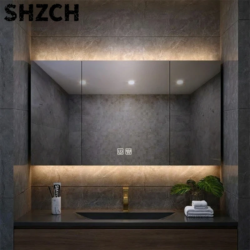 Modern Thickened Bathroom Mirr - Smart Home Integration recension och pris