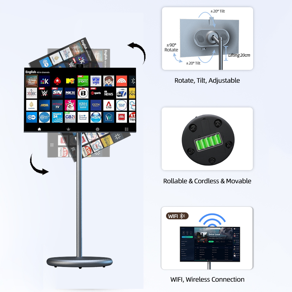 Smart Portable TV Display Mobi - Smart Home Display recension och pris