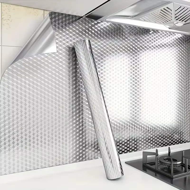 Kitchen Aluminum Foil Wallpape - Smart Home Film recension och pris