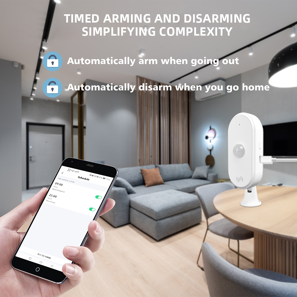 Tuya WiFi PIR Motion Sensor Hu - Smart Home Wiser recension och pris