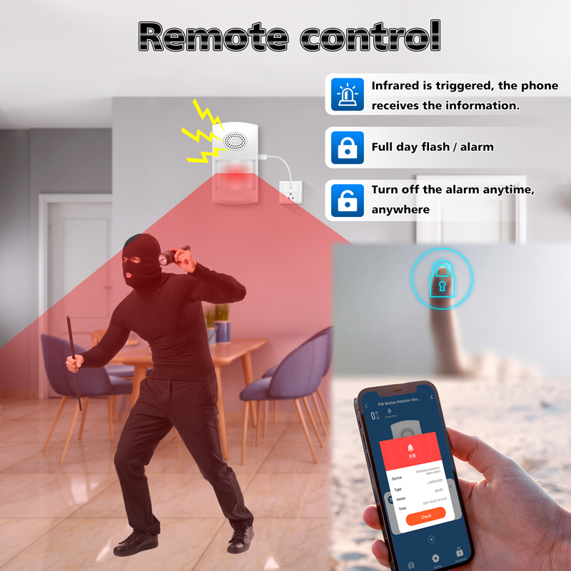 Tuya WiFi Smart Home Burglar A - Smart Home Wiser recension och pris