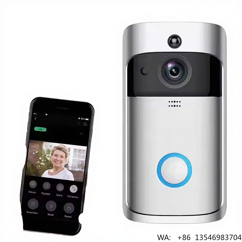 V5 Smart Wireless WiFi Flip De - Smart Home Video Doorbell App recension och pris