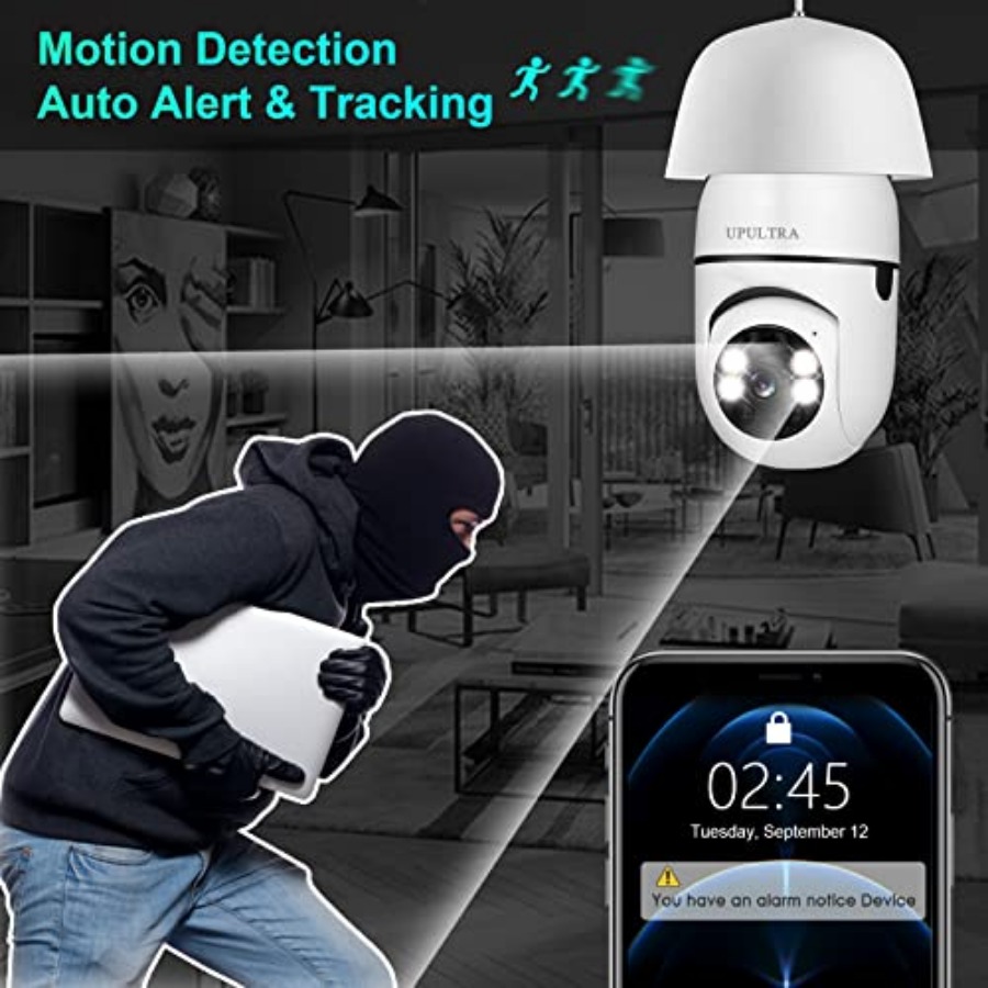 Light Bulb 1080P Security Wire - Smart Home Ac recension och pris