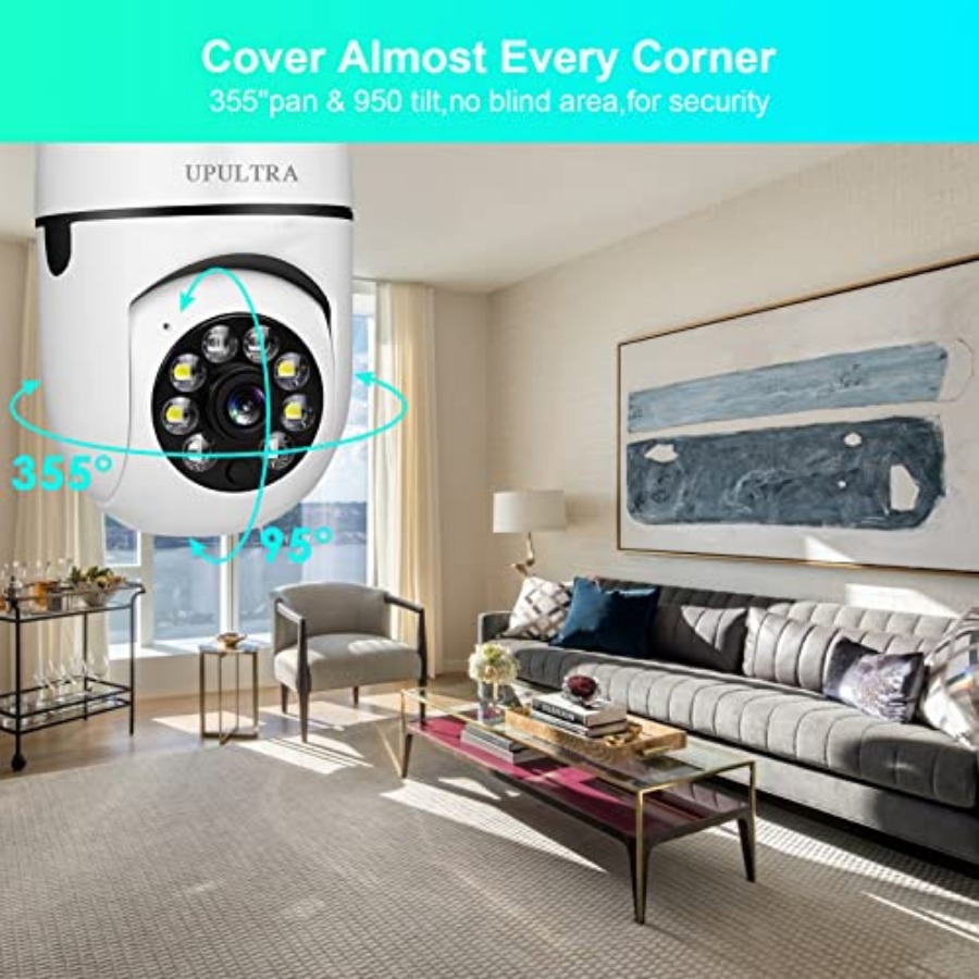 Light Bulb 1080P Security Wire - Smart Home Ac recension och pris