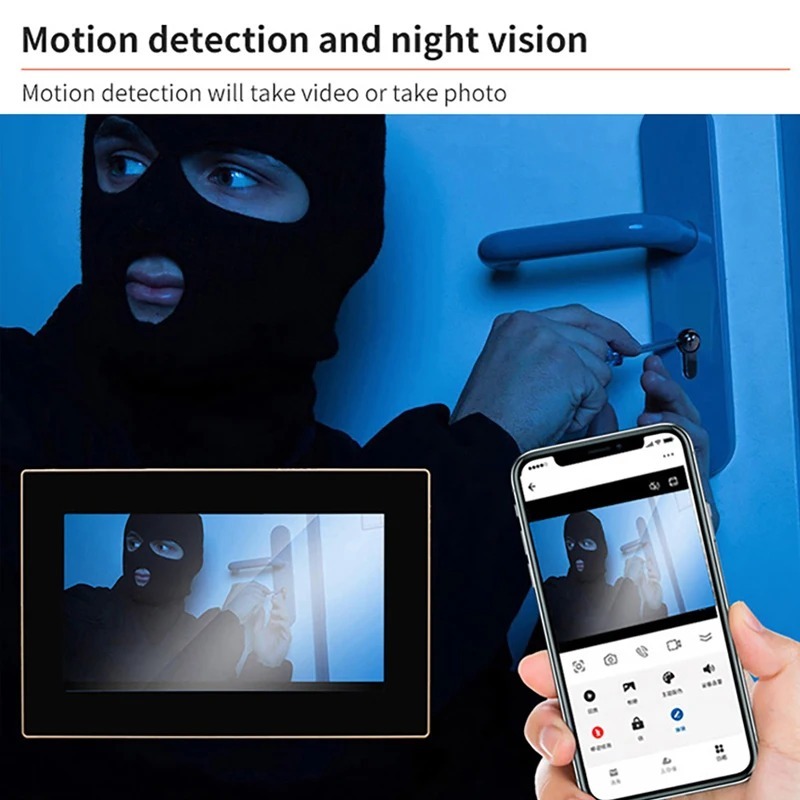 Tuya 1080P Wifi Video Doorbell - Smart Home Video Doorbell App recension och pris