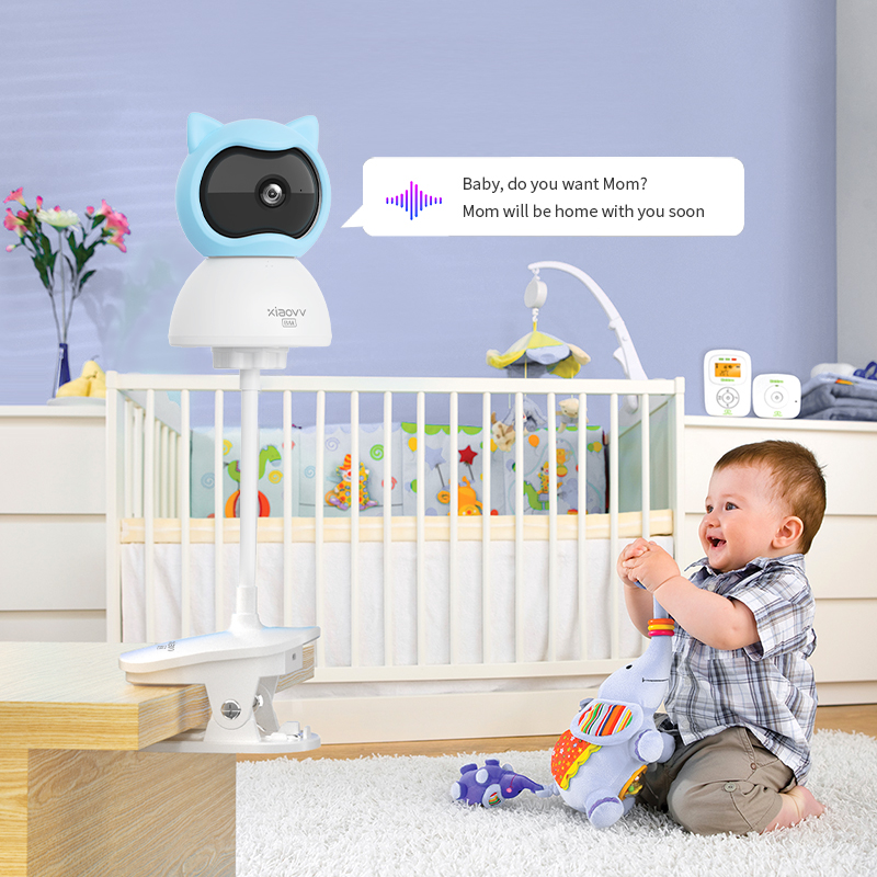 4MP WiFi xiaovv indoor Baby Mo - Smart Home Network recension och pris