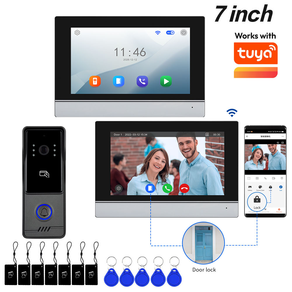 Tuya App Smart Wifi 4 Wire Vid - Smart Home Video Doorbell App recension och pris