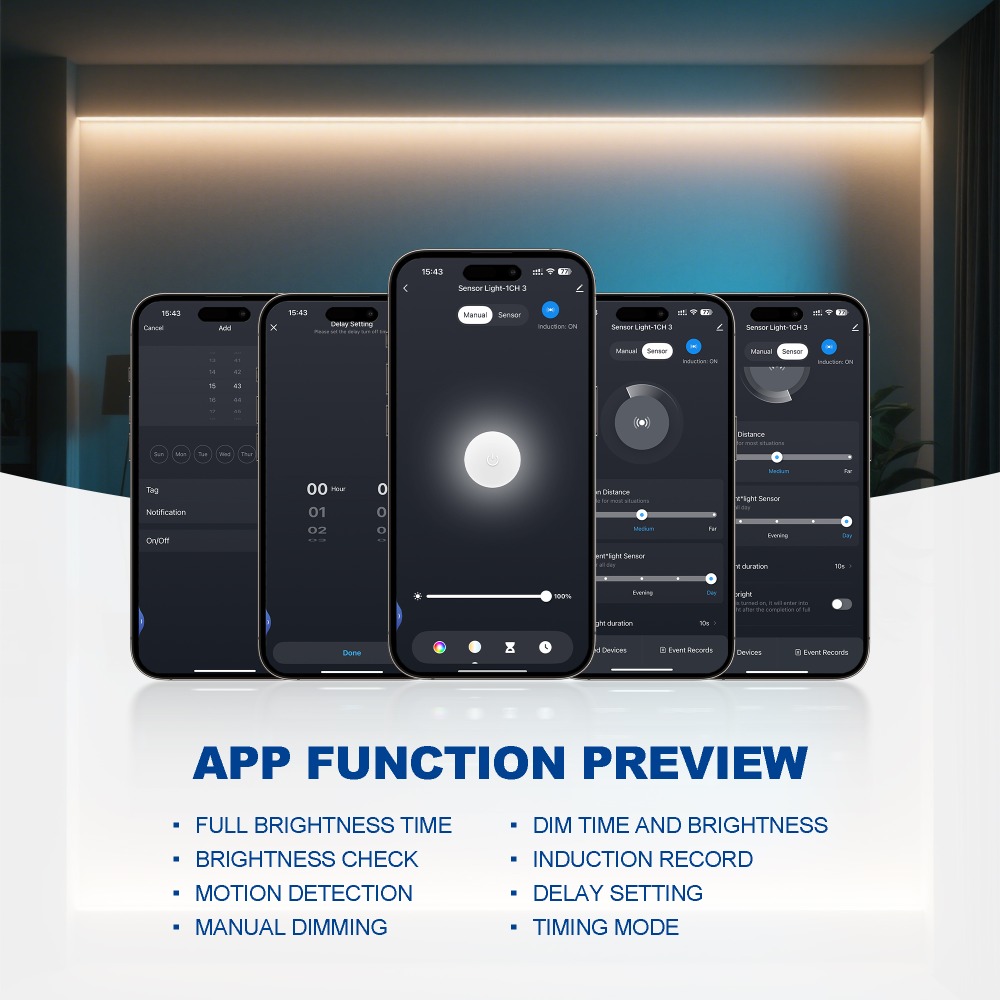 Tuya WiFi Smart Dimmer Motion  - Alexa Compatible Bulb recension och pris