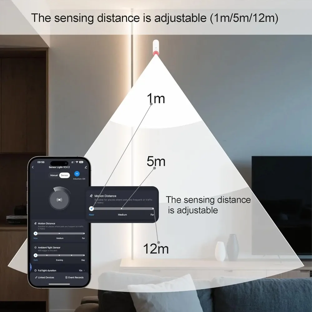 Tuya WiFi Smart Dimmer Motion  - Alexa Compatible Bulb recension och pris