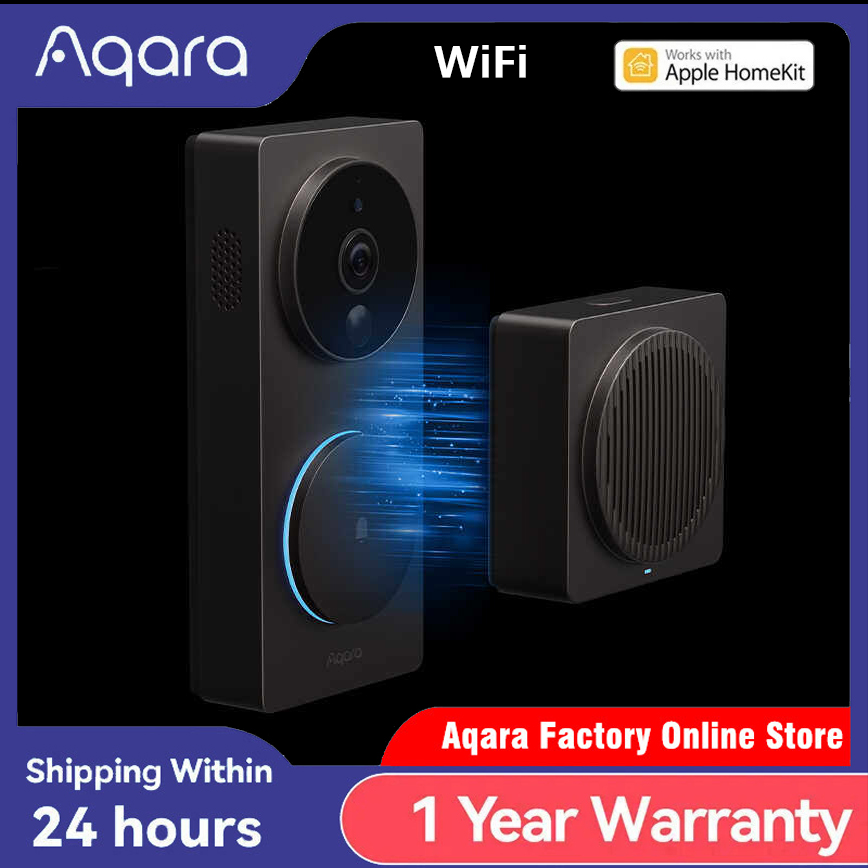 Aqara Smart Video Doorbell G4  - Smart Home Video Doorbell App recension och pris