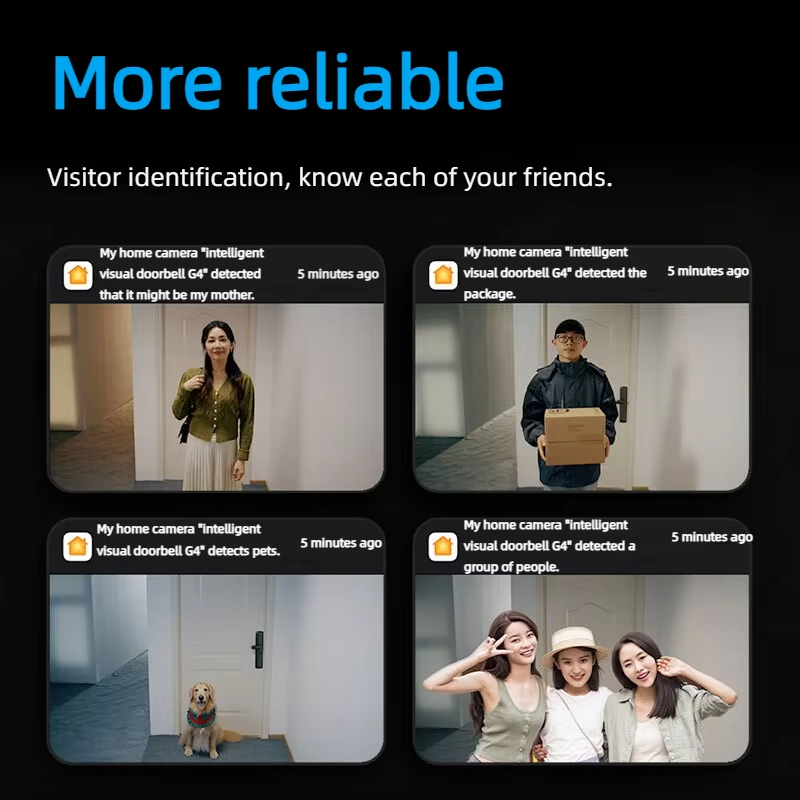 Aqara Smart Video Doorbell G4  - Smart Home Video Doorbell App recension och pris