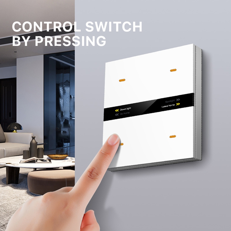 Tuya Zigbee Smart Scene Switch - Smart Home Z Wave recension och pris