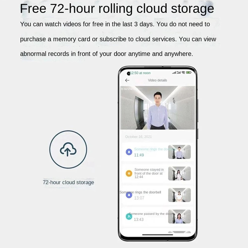 Xiaomi Smart Doorbell 3 CN Ver - Smart Home Video Doorbell App recension och pris