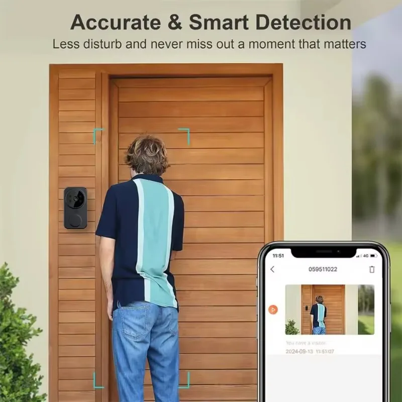 Wireless Smart Video Doorbell  - Smart Home Video Doorbell App recension och pris