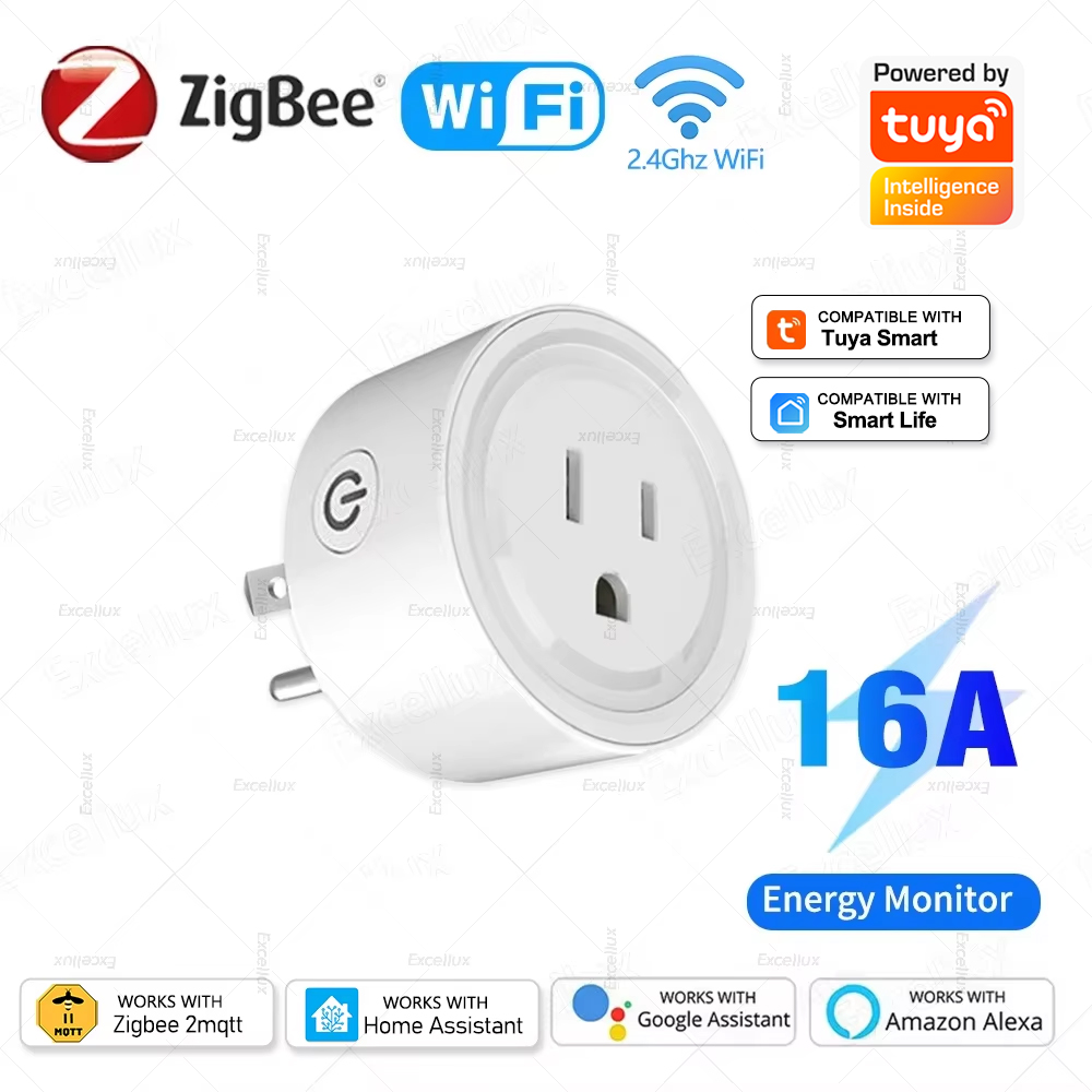 Tuya WiFi Or Zigbee Smart Sock - Smart Home Or Smart Home recension och pris