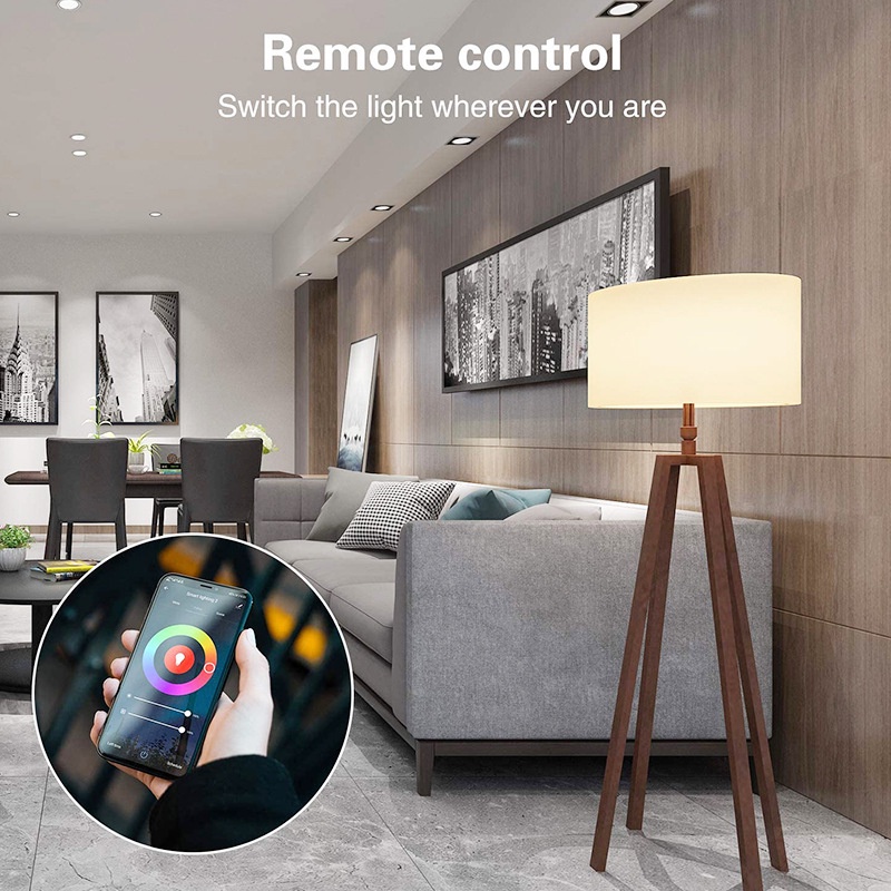 SIXWGH E27 Bulb WiFi 9W Smart  - Alexa Compatible Bulb recension och pris