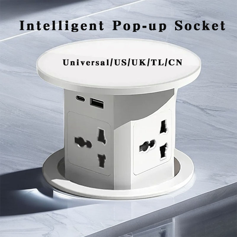 Intelligent Pop-up Socket Whit - Smart Wall Socket recension och pris