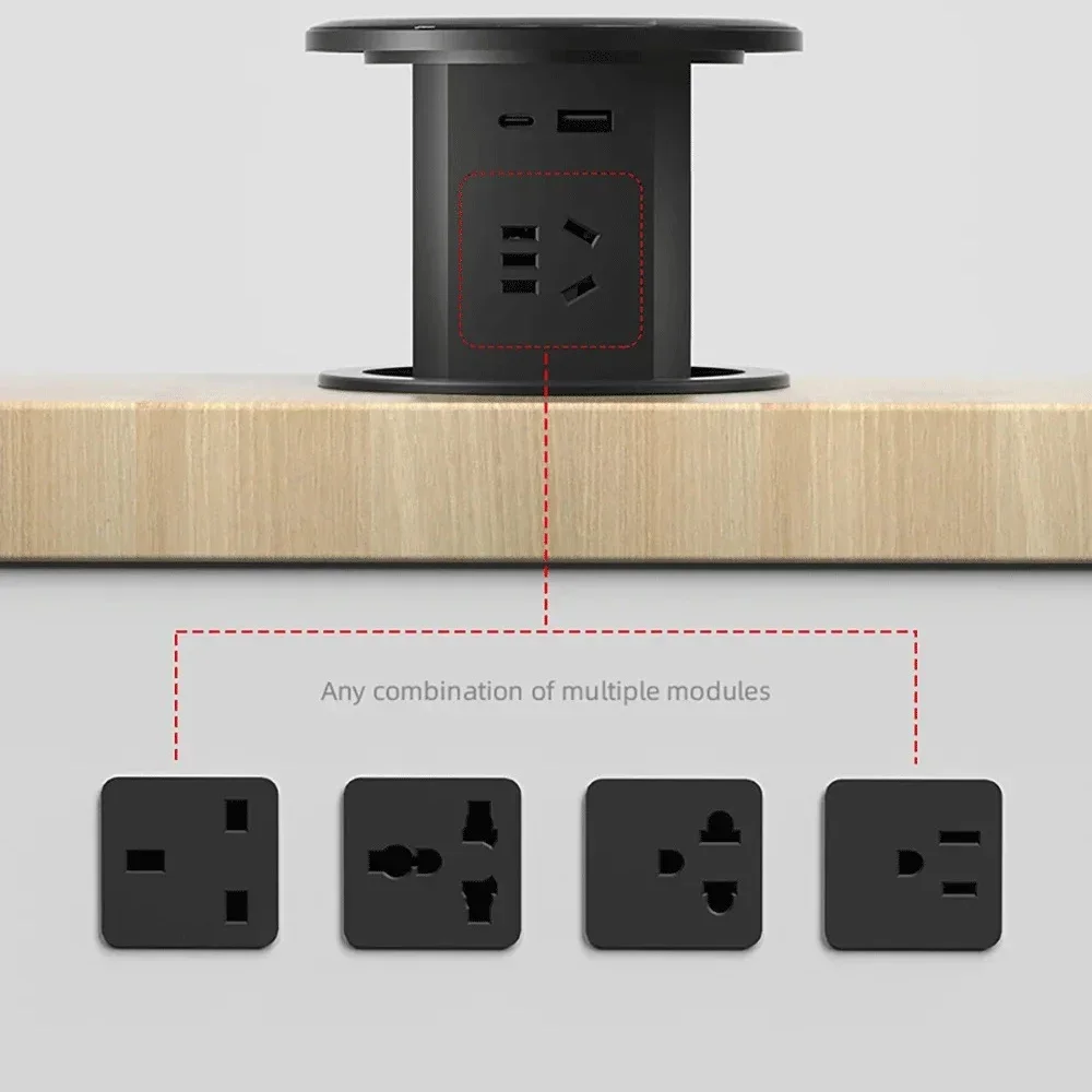 Intelligent Pop-up Socket Whit - Smart Wall Socket recension och pris