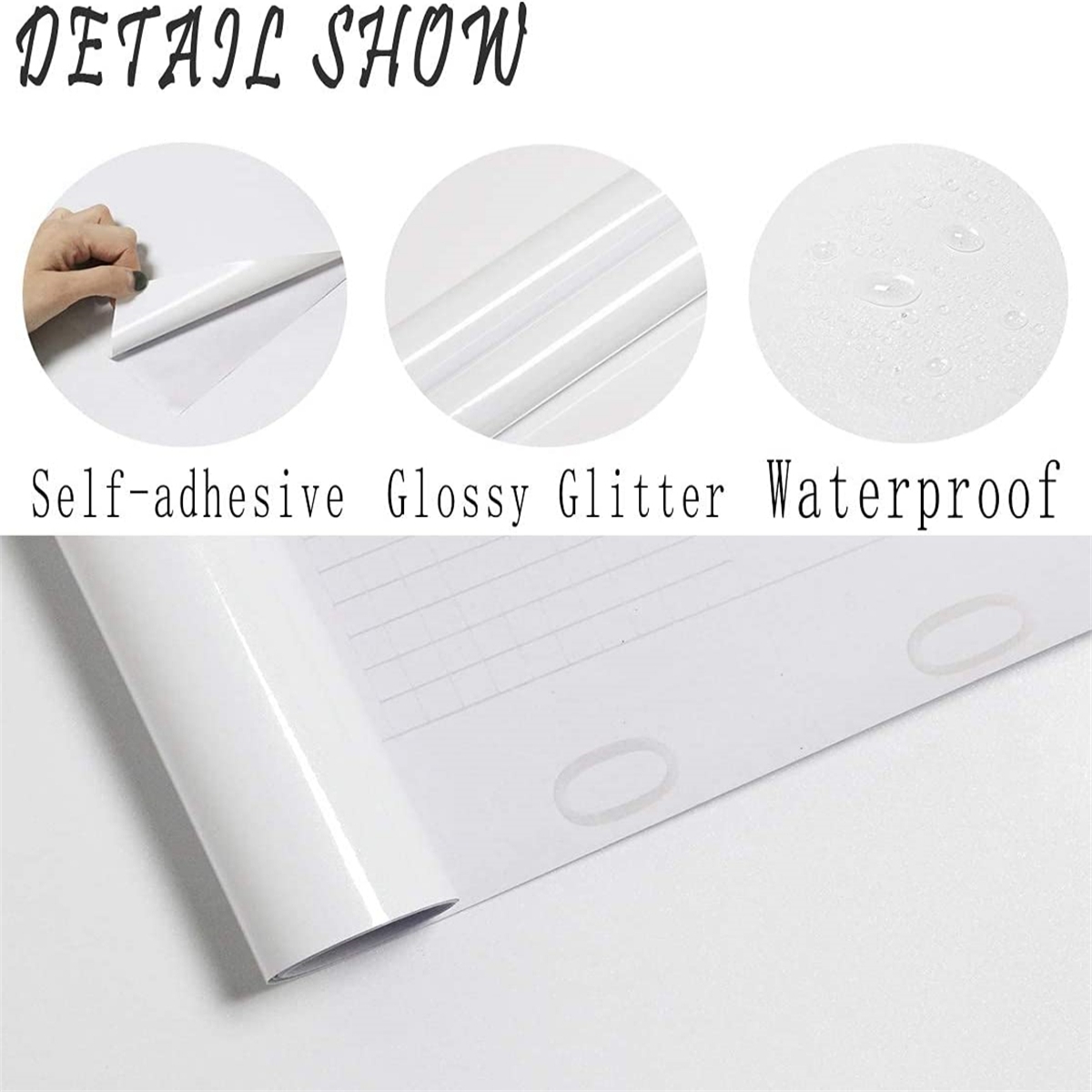 PVC Pearl Film Waterproof DIY  - Smart Home Film recension och pris