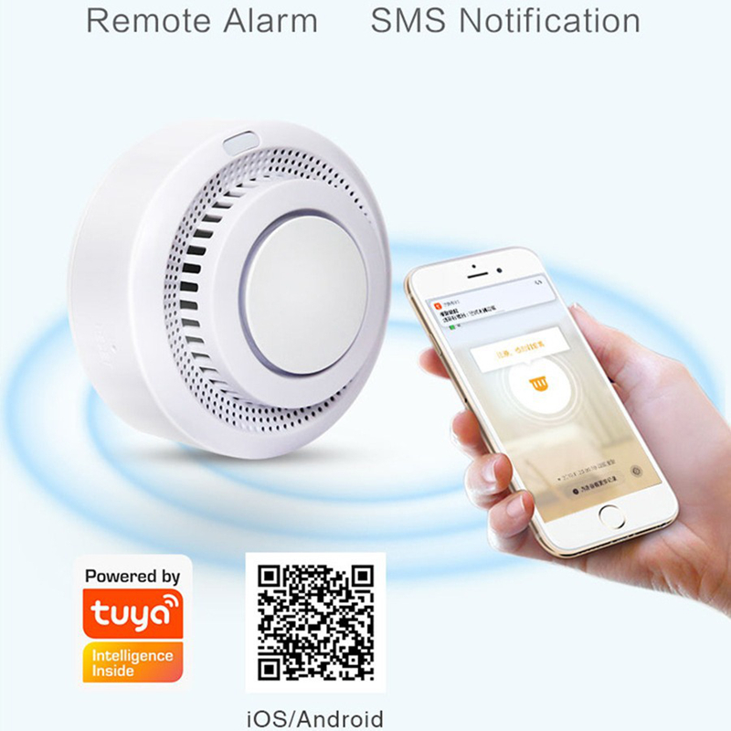 Tuya Smart WIFI Smoke Alarm Fi - Smart Smoke Detector recension och pris