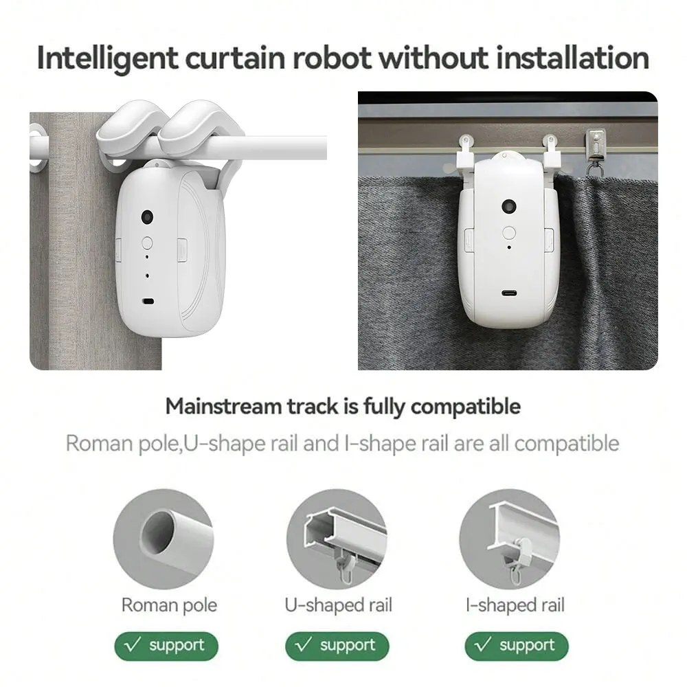 Smart For Home Curtain Opener  - Curtain Motor recension och pris