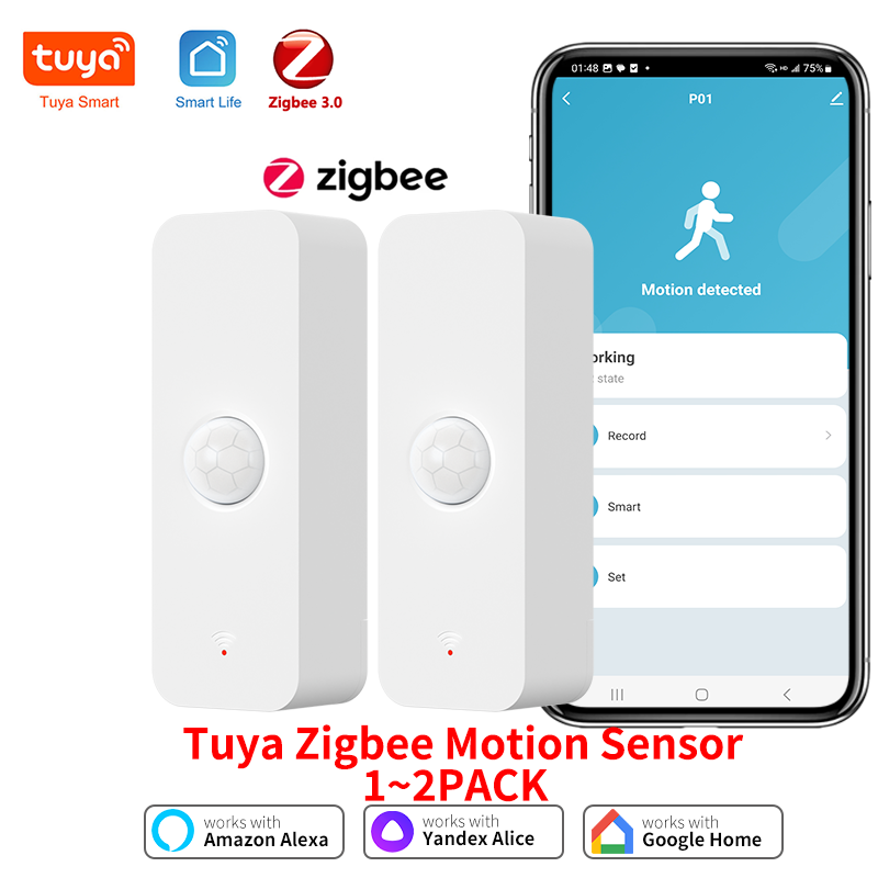 Tuya Zigbee 3.0 PIR Motion Sen - Smart Home Wiser recension och pris